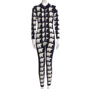 ❤️Perfect Moment Merino Wool Polar Bear Ski Jumpsuit❤️